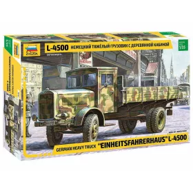  Zvezda German Heavy Truck L-4500 Einheitsfahrerhaus 1:35 (3647)