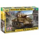 Zvezda M4 A3 76mm Sherman 1:35 makett harcjármű (3676)
