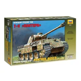   Zvezda Military Panther Ausf. D.  1:35 makett harcjármű (3678)