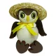 Rugós figura (bagoly, kalapos)