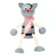Rugós figura (cica-fiú)