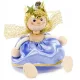 Rugós figura (angyal, lila)