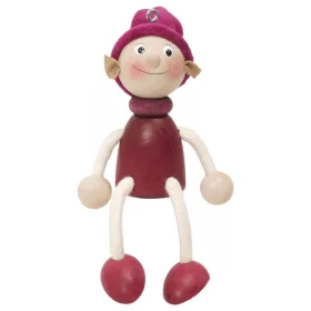 Rugós figura (manó-fiú, bordó)