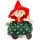 Rugós figura (piros sapkás lány)