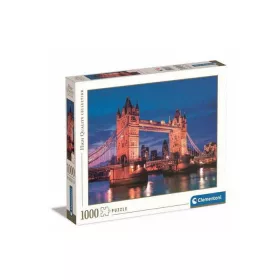 Clementoni A Tower híd éjjel, 1000 db-os puzzle (39674 CL)