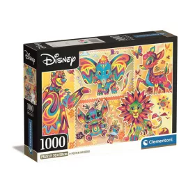   Clementoni- 1000 db-os Compact puzzle - Disney Karakterek (39917)