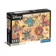 Clementoni- 1000 db-os Compact puzzle - Disney Karakterek (39917)