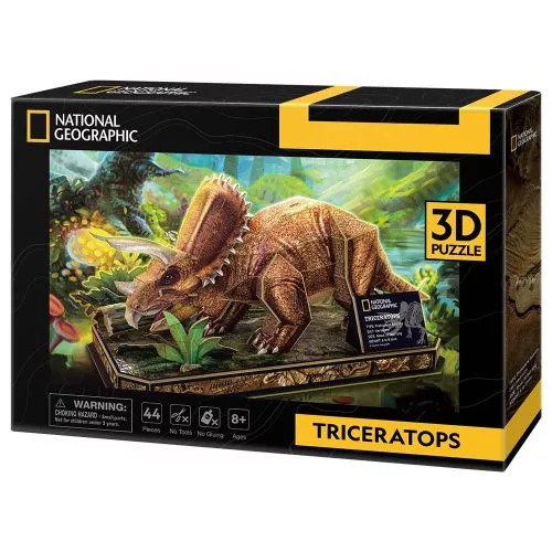 Cubic Fun 3D puzzle Triceratopsz