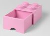 Lego Fiókos tároló doboz 2x2 pink