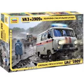 Zvezda UAZ 3909 Emergency  1:43 makett harcjármű (43002)