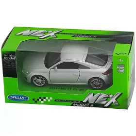 Welly 2014 Audi TT Coupe (ezüst)  1/34-1/39 (43695S)