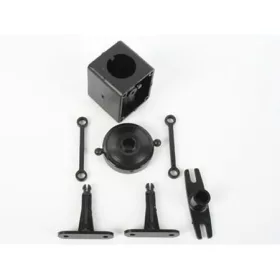   Revell R/C helikopter alkatrész Big One - Faroktartó és orr burkolat tartó, rögzítő szett / Fixed Ro