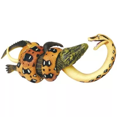 4D puzzle 31 db - Óriás boa vs  Krokodil