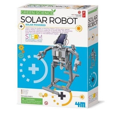 Zöld tudomány - Napelemes robot 4M