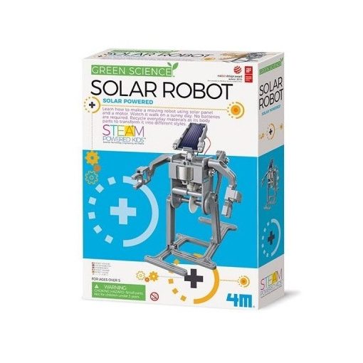 Zöld tudomány - Napelemes robot 4M