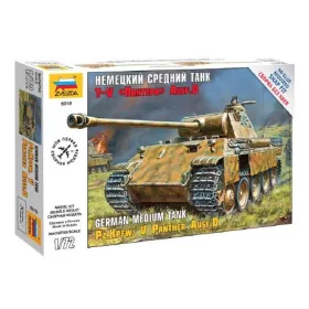   Zvezda Panzerkampfw.V Panther Ausf.D  1:72 makett harcjármű (5010)