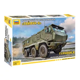   Zvezda Typhoon-K Russian armoured vehicle 1:72 makett harcjármű (5075)
