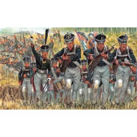   Italeri NAPOLEONIC WARS: RUSSIAN INFANTRY makett figura 1:72 (6073)