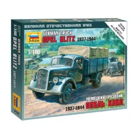  Zvezda German Truck Opel Blitz /1937-1944/  1:100 makett harcjármű (6126)