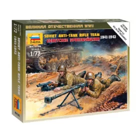   Zvezda Soviet Anti-Tank Rifle Team /1941-1943/  makett figura 1:72 (6135)
