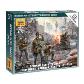   Zvezda German Elite Troops /1939-43/  makett figura 1:72 (6180)