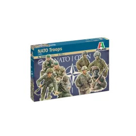 Italeri Nato troops 1980 makett figura 1:72 (6191s)