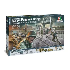   Italeri Pegasus Bridge Airborne Assault  makett figura 1:72 (6194s)