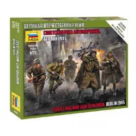 Zvezda Soviet Machine Gun Sqad  makett figura 1:72 (6269)
