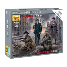 Zvezda German Volkssturm  makett figura 1:76 (6272)