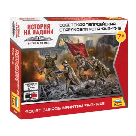 Zvezda Soviet Guards Infantry 1:72 makett figura (6293)