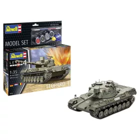 Revell Leopard 1 1:35 (63240) makett szett kiegészítőkkel