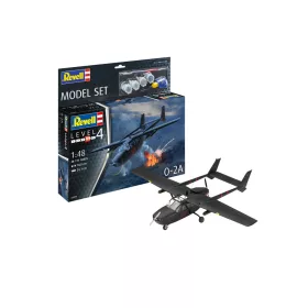 Revell Model Set O-2A Skymaster 1:48 makett repülő (63819)