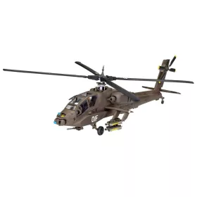  Revell AH-64A Apache 1:72 makett készlet festékkel, ragasztóval (63824 R)