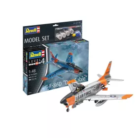 Revell Model Set F-86D Dog Sabre makett repülő (63832)