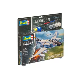   Revell F-4J Phantom II 1:72 makett készlet festékkel, ragasztóval (63941)
