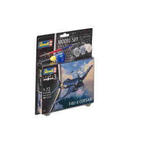   Revell F4U-4 Corsair 1:72 makett készlet festékkel, ragasztóval (63955)