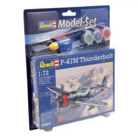  Revell P-47 M Thunderbolt 1:72 makett készlet festékkel, ragasztóval (63984)