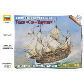 Zvezda Spanish ship San Martin  1:350 makett hajó (6502)
