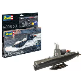   Revell - Model Set U.S.S. Nautilus 1:305 (65184) makett tengeralattjáró