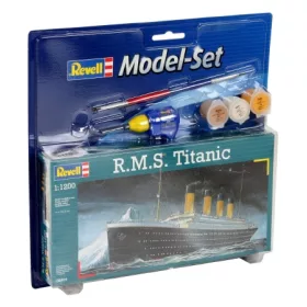   Revell R.M.S. Titanic 1:1200 makett készlet festékkel, ragasztóval (65804)