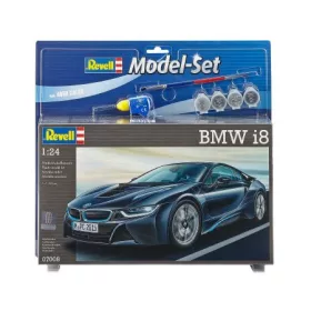   Revell BMW i8 1:24 makett készlet festékkel, ragasztóval (67008)