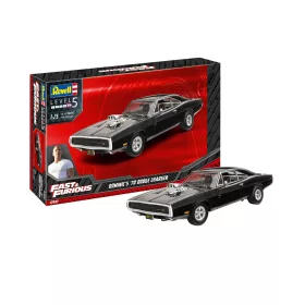   Revell Fast  Furious 1970 Dodge Charger 1:25 makett készlet festékkel, ragasztóval (67693)