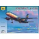 Zvezda Airbus A-320  1:144 makett repülő (7003)