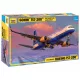 Zvezda Boeing 757-200  1:144 makett repülő (7032)