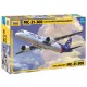 Zvezda Irkut MS-21-300 Civil Airliner  1:144 makett repülő (7033)