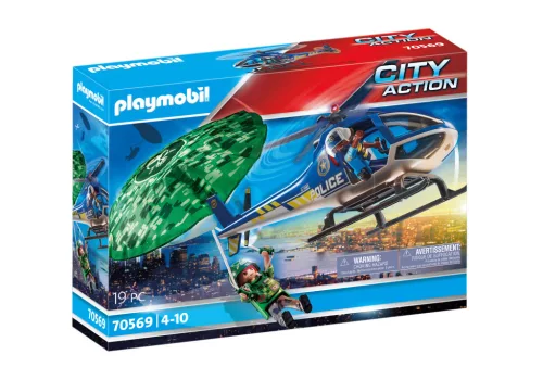 Rendőrségi helikopter: Ejtőernyős üldözés 70569