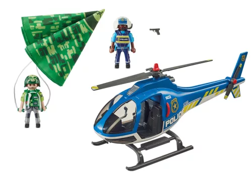 Rendőrségi helikopter: Ejtőernyős üldözés 70569