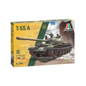 Italeri T-55 A  1:72 makett harcjármű (7081s)