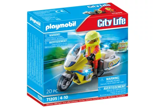 Mentőmotor villogó fénnyel 71205
