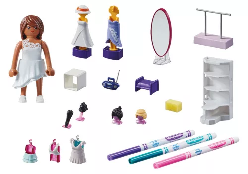 PLAYMOBIL Color: Öltöző  71373